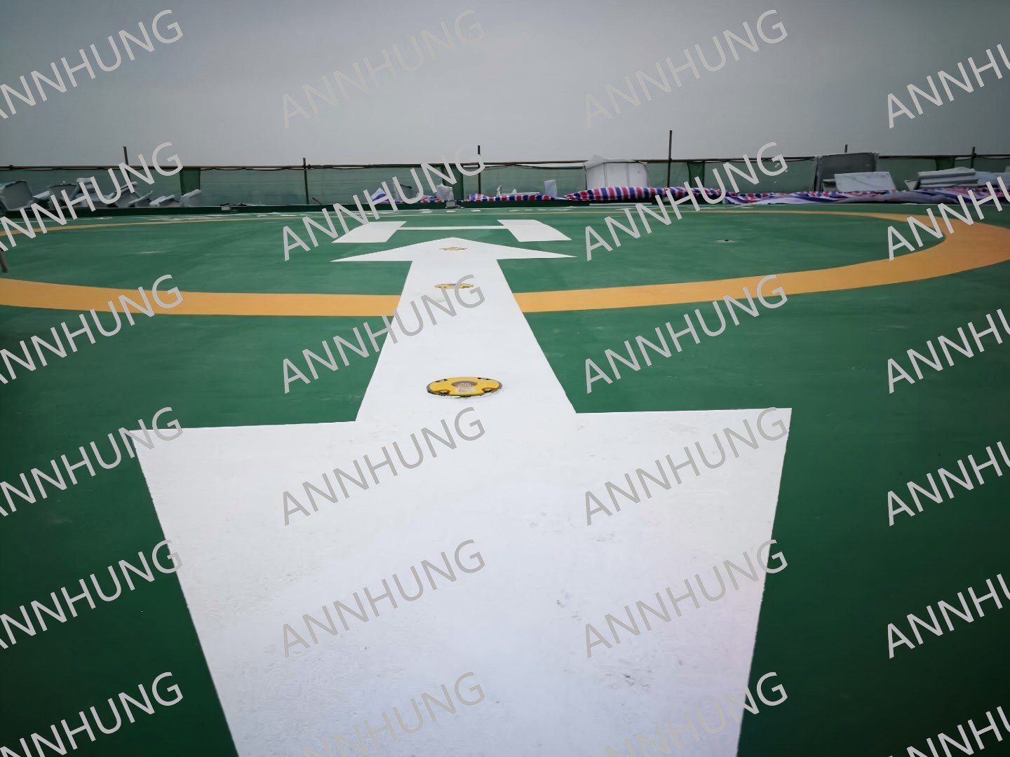 Dernière affaire concernant Building Rooftop Helipad Case Study: AH-HP-I Serial LED Heliport Inset Light