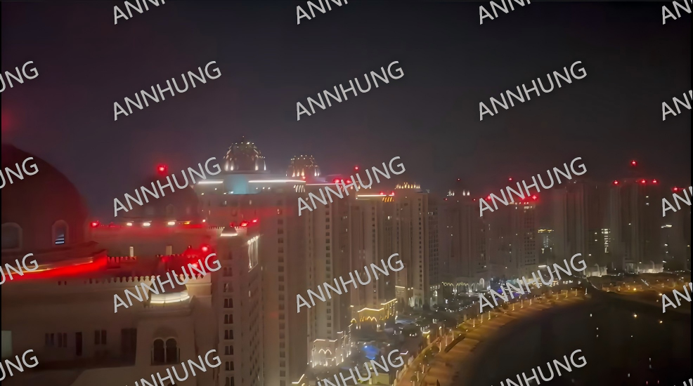Dernière affaire concernant Qatar Medium-Intensity Aviation Obstruction Light Installation: AH-MI-B2(L) LED Case Study