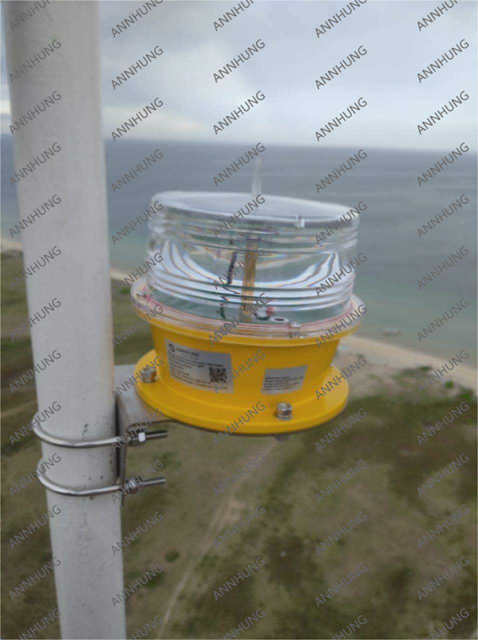 Dernière affaire concernant Solar Marine Lantern Installation Case: AH-LS-C IP68 IALA Navigation Lights