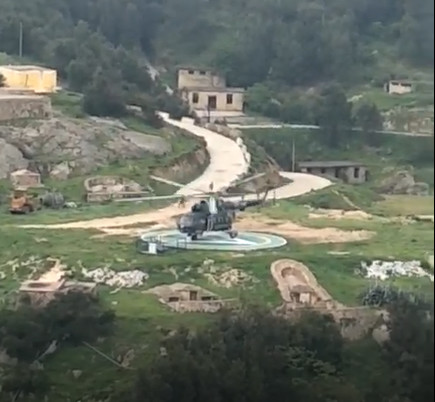 Dernière affaire concernant L'héliport allume - le département de délivrance de secours d'île de Taishan