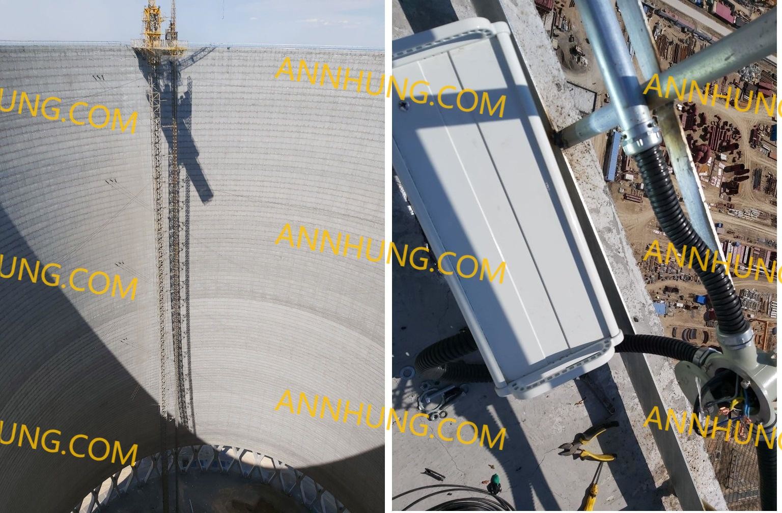 Dernière affaire concernant Production du Xinjiang et projet de production combinée du parc industriel 2×350MW de Division cinquième et cinquième de corps de construction 7ème, lumière d'obstruction à haute intensité d'aviation