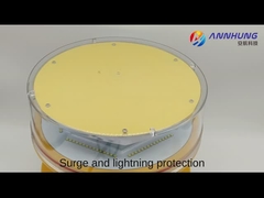 type de Milieu-intensité une lumière d'obstruction de l'aviation L865