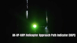 Indicateur de trajectoire d'approche d'hélicoptère AH-HP-HAPI (HAPI)