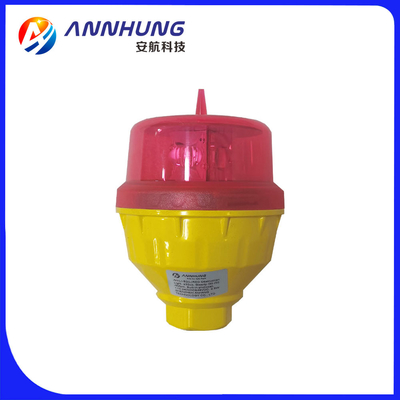 Intensité réduite rouge brûlante régulière simple de lumière d'obstruction d'aviation de L810 LED