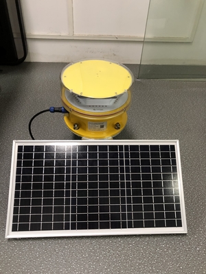 Couleur rouge de émission actionnée solaire moyenne de lumière d'obstruction d'aviation d'intensité d'AH-MI-B2L LED