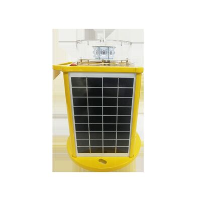 Feu de marine LED étanche IP68 avec une portée visible de 3 à 8 milles nautiques et une durée de vie de 100 000 heures pour obstruction d'aviation