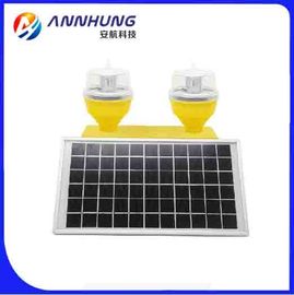 Double type solaire B L864 20FPM de clignotant de lumière d'obstruction d'aviation de LED