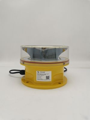60FPM GPS Sync LED Light Obstruction Aviation avec polycarbonate UV pour un avertissement d'avion de moyenne intensité