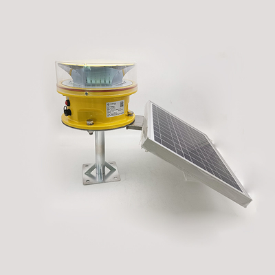 Système d'avertissement de construction élevé IP66 20000cd de lumière d'obstruction d'aviation