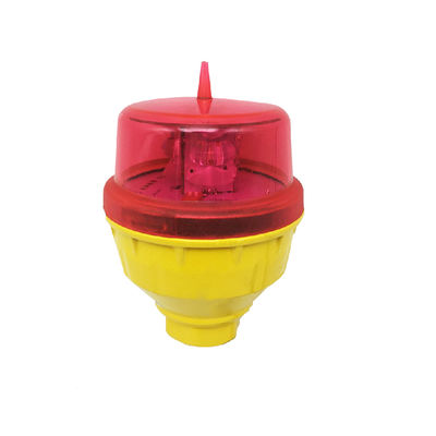 Lumière d'obstruction aérienne à faible intensité L810 avec matériaux en polycarbonate et conformité à l'annexe 14 de l'OACI